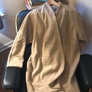Madewell Stanza Herringbone Coat (camel)
